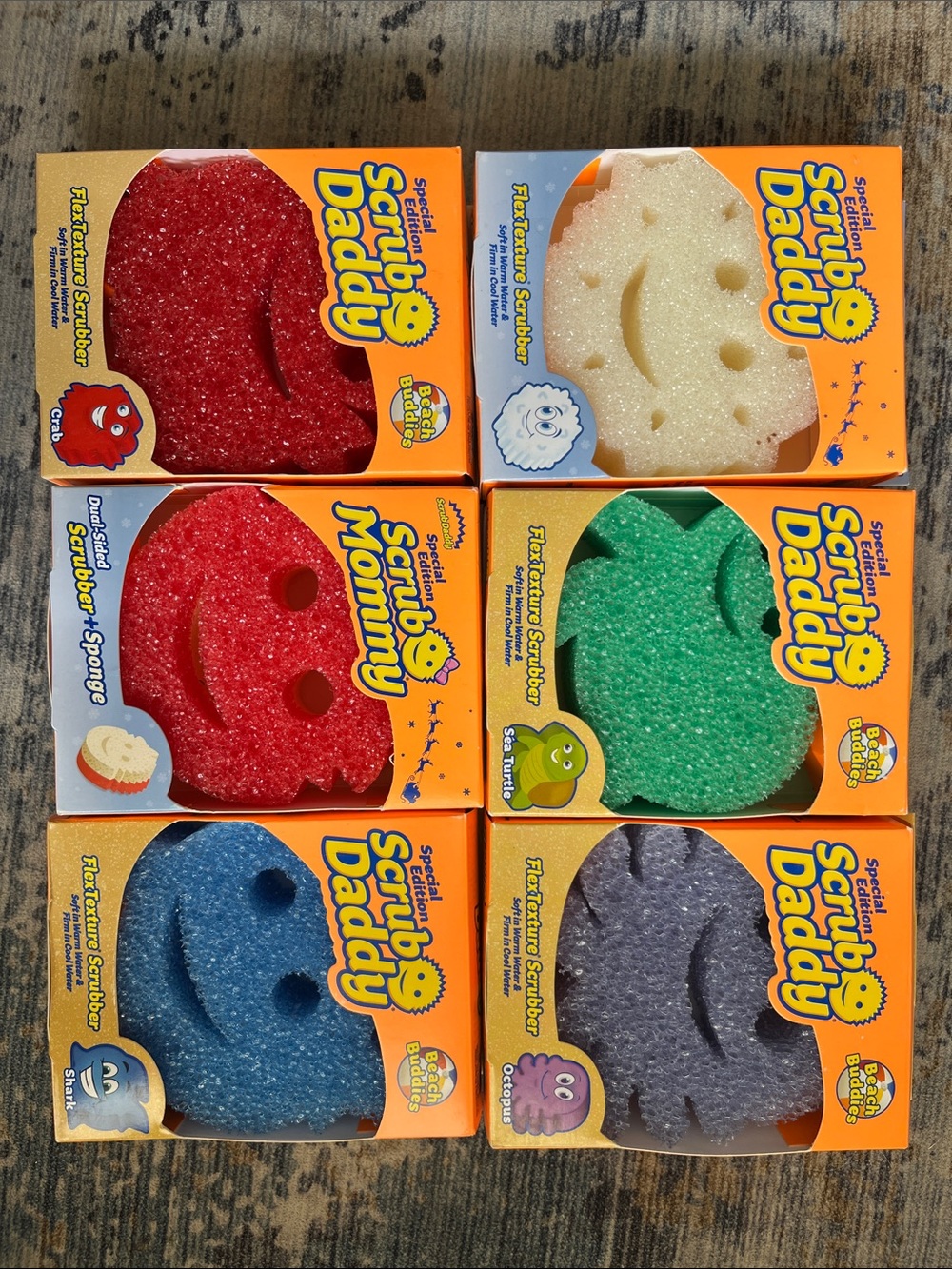 3 OPTIONS LEFT!! Scrub Daddy Sponges- Multi-Color